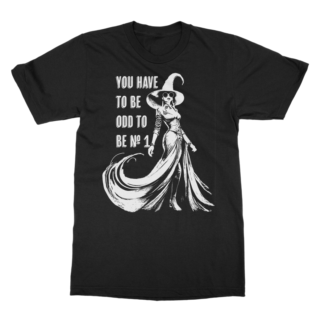 You Have to be Odd to be No. 1 Classic Heavy Cotton T-Shirt