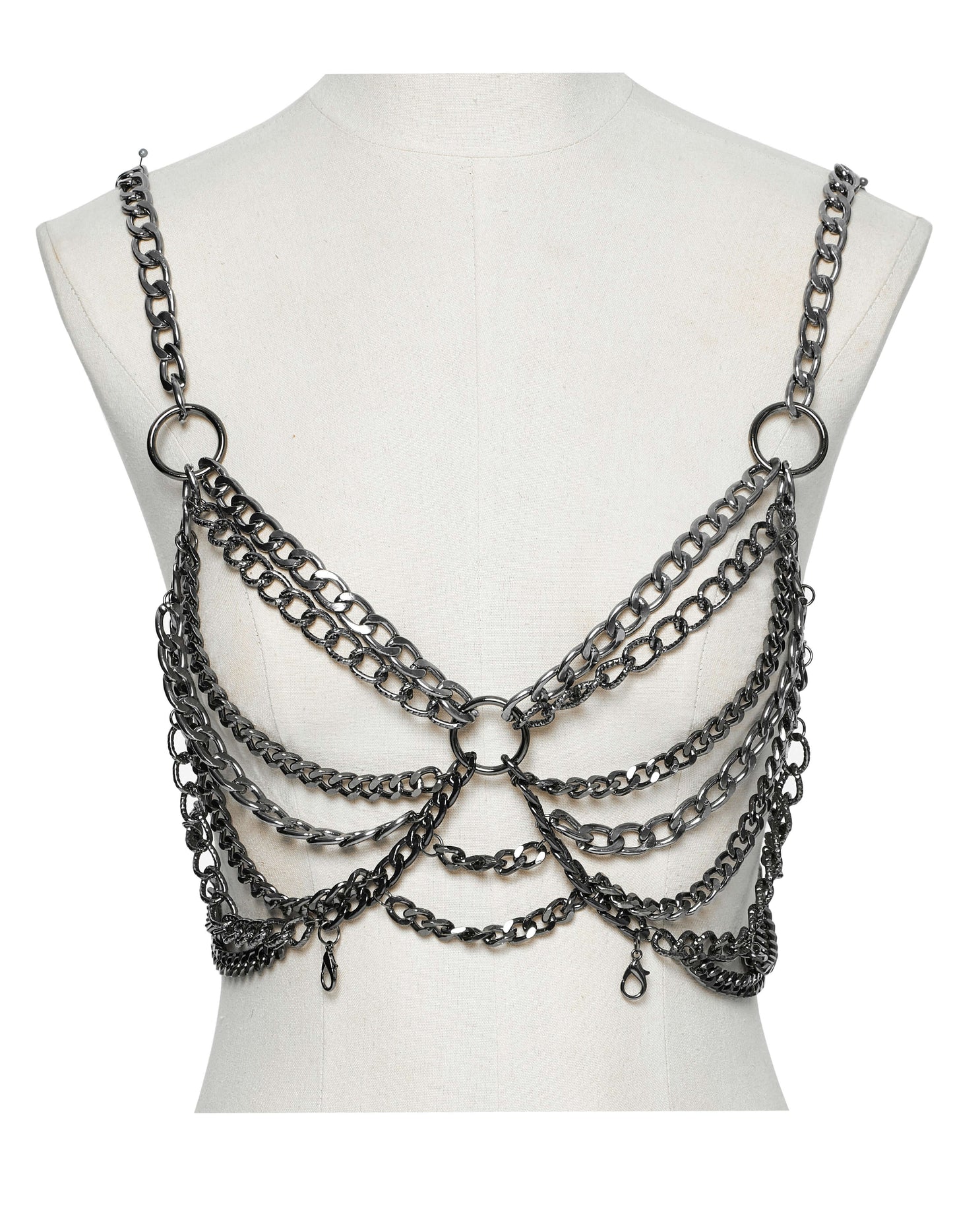 Punk Rave Anslie Metal Chain Dress