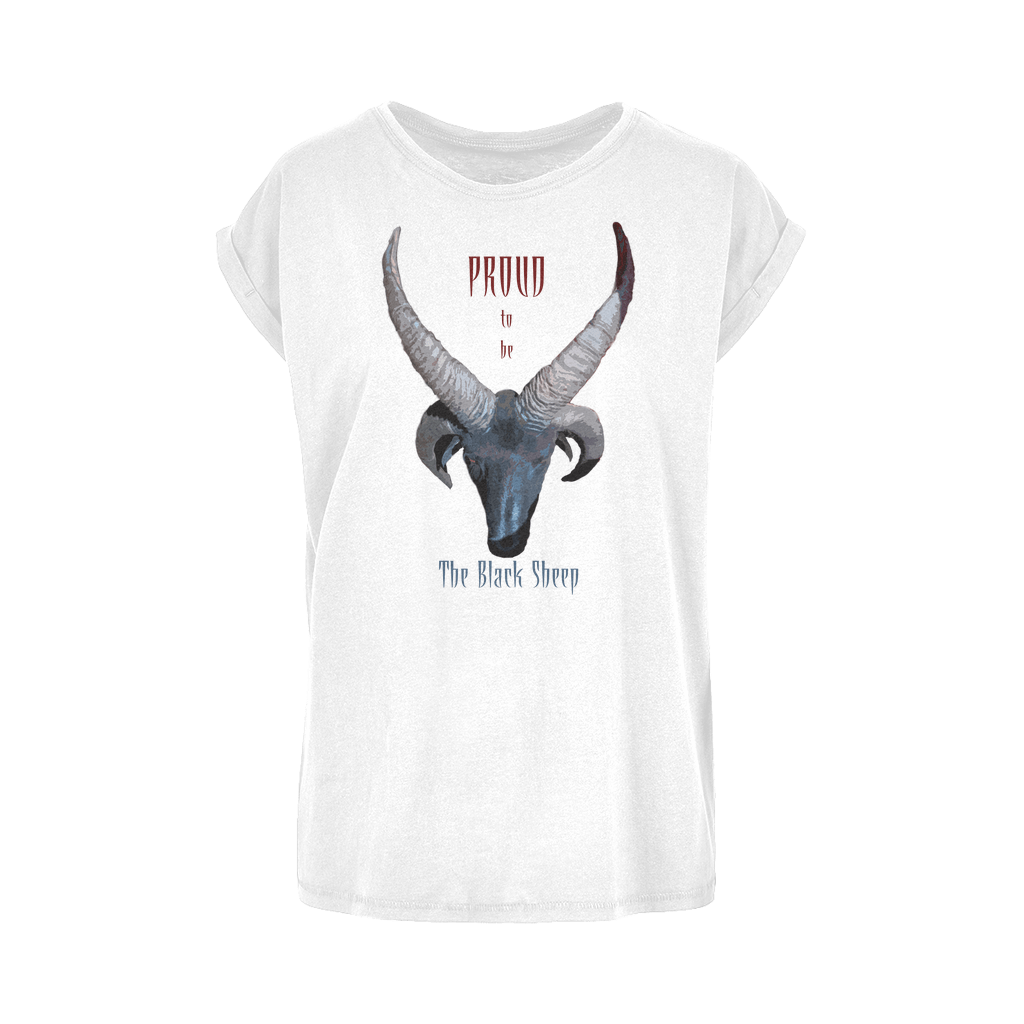 Proud to be The Black Sheep Women's Extended Shoulder T-Shirt XS-5XL