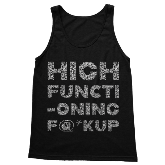 Gothic Attitude High Functioning Vest Top