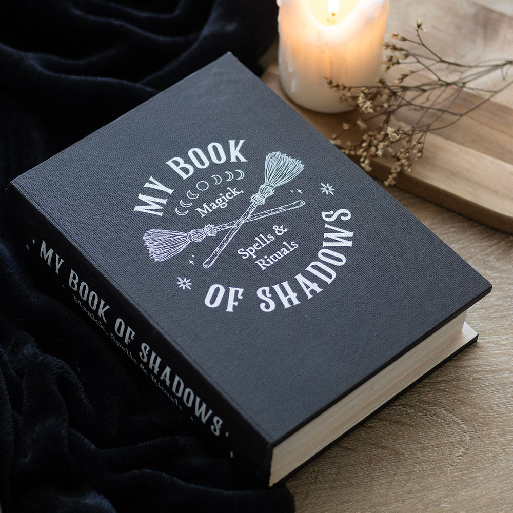 Gothic Gifts Book-shaped storage box  "My Book of Shadows"