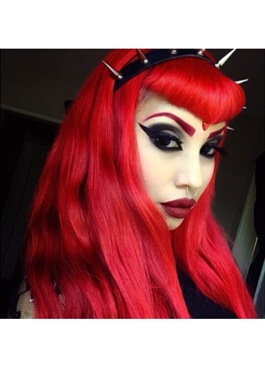 Amplified Manic Panic Semi Permanent Hair Colour EU Formula - Vampire Red