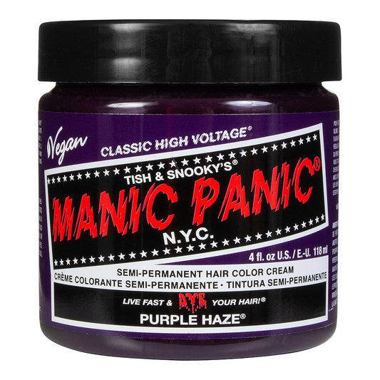 Manic Panic Purple Haze Semi-Permanent Hair Dye - Bright Mid Purple Vegan