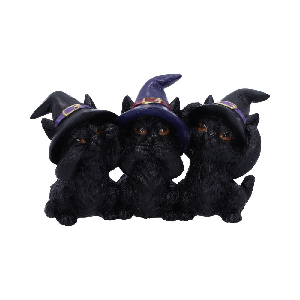 Nemesis Now Three Wise Black Cats