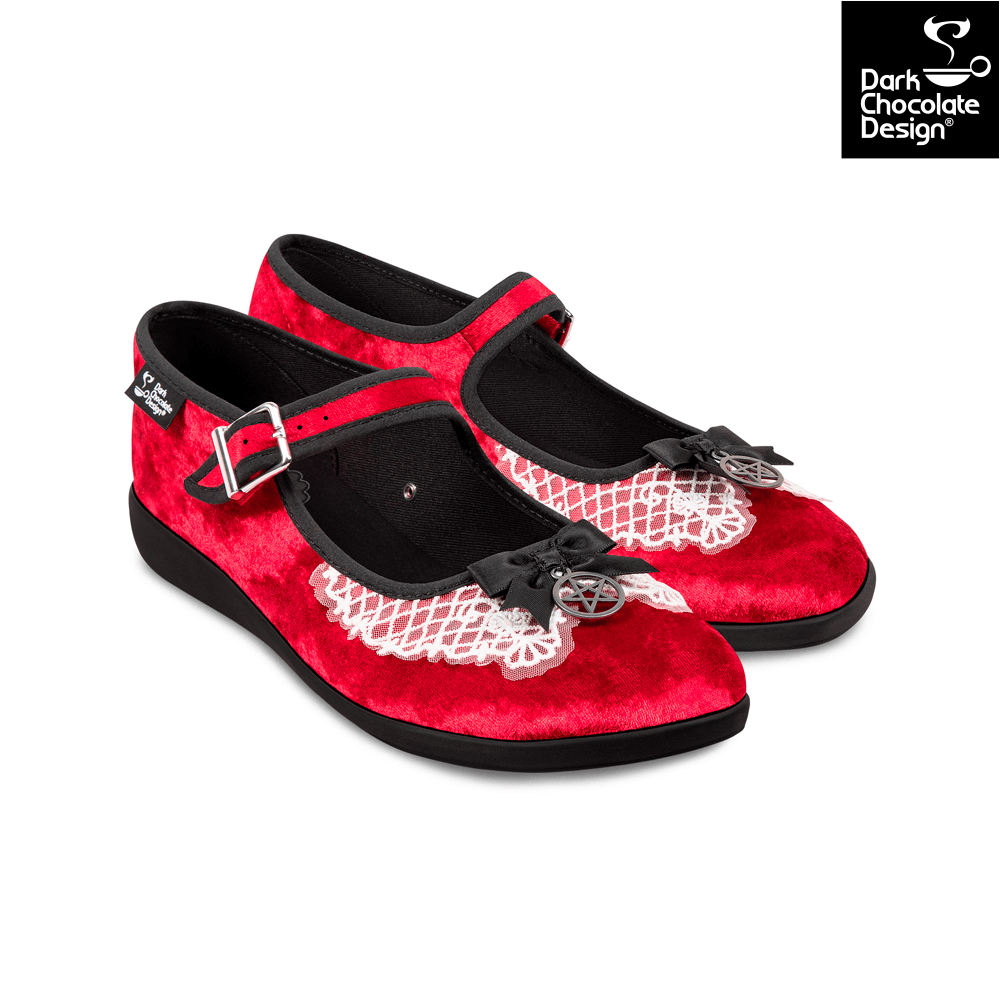 Chocolaticas® Sabrina Women's Mary Jane Flat Shoes