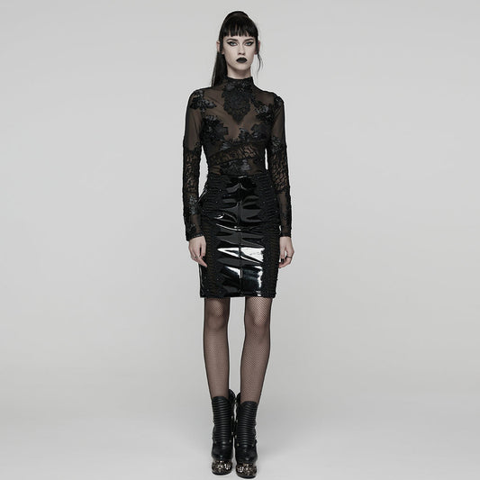 Punk Rave Goth Lace Undershirt