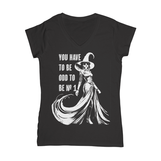You Have to be Odd to be No. 1 V-Neck T-Shirt
