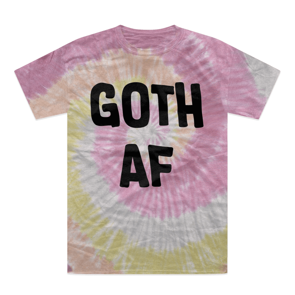 Goth AF Tie-Dye T-Shirt
