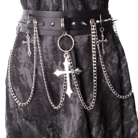 Heartless Crucufix Belt