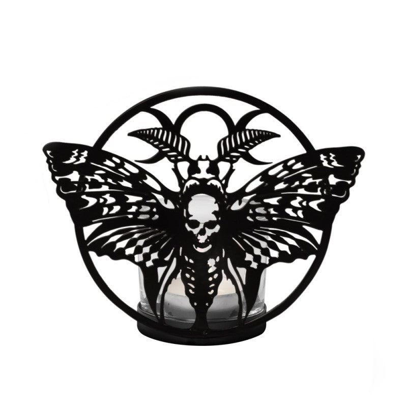 Alchemy Gothic Death’s Head Moth Tealight Holder