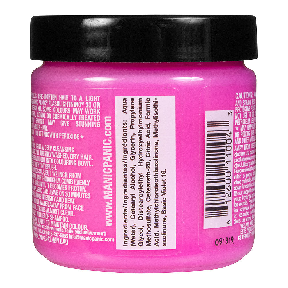 Manic Panic Cotton Candy Pink Semi-Permanent Hair Dye - Pastel Light Pink Vegan